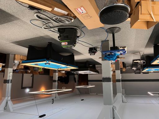 Umbau Poolbillardraum