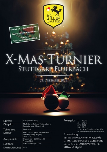 Bild: X-Mas Turnier 2023